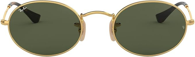 Ray-Ban Rb3547n Oval Flat Lens Sunglasses | Amazon (US)