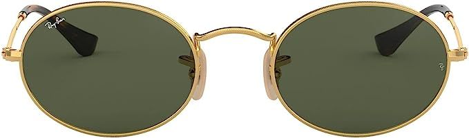 Ray-Ban Rb3547n Oval Flat Lens Sunglasses | Amazon (US)