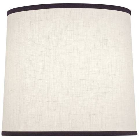 Stiffel White Aberdeen Deep Drum Shade 14x15x15 (Spider) - #990E0 | Lamps Plus | Lamps Plus