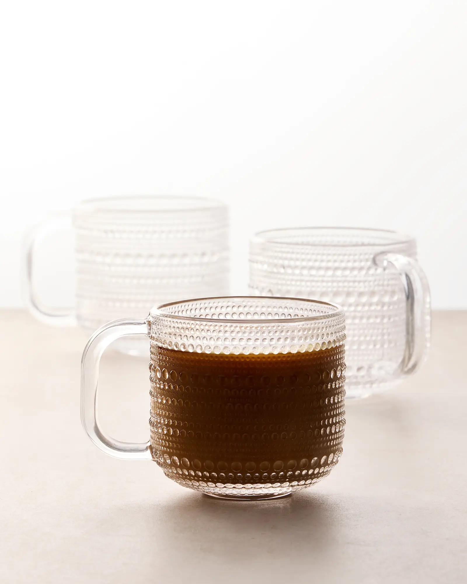 Jupiter Glass Coffee Mug (Set of 6) | Quince
