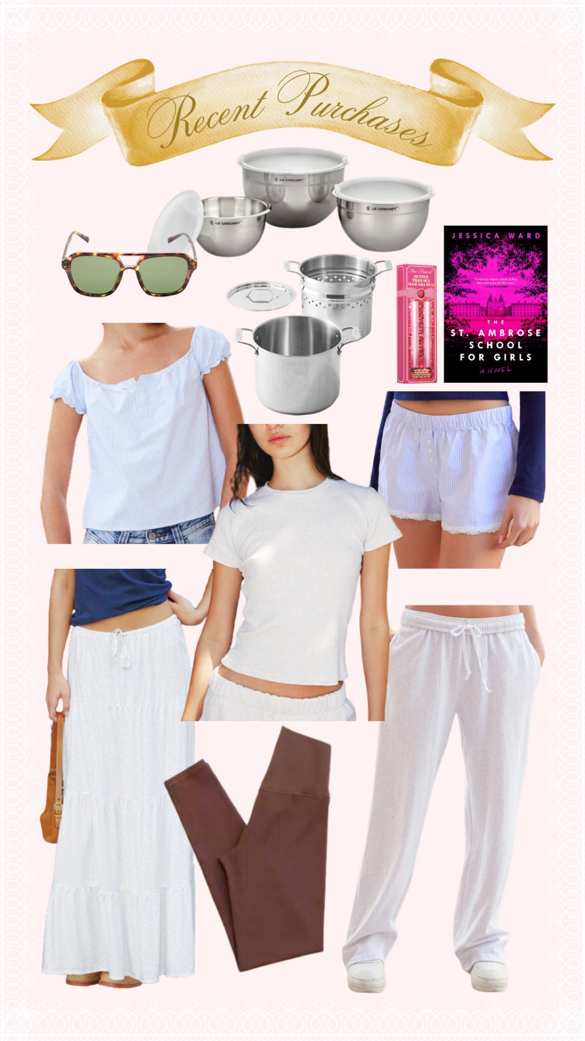 Recent January Purchases! Closet staples, new kitchen tools got an upgrade, some makeup deals leftover from holiday season, and of course another good book! 🤍

#LTKHome #LTKStyleTip #LTKFindsUnder50