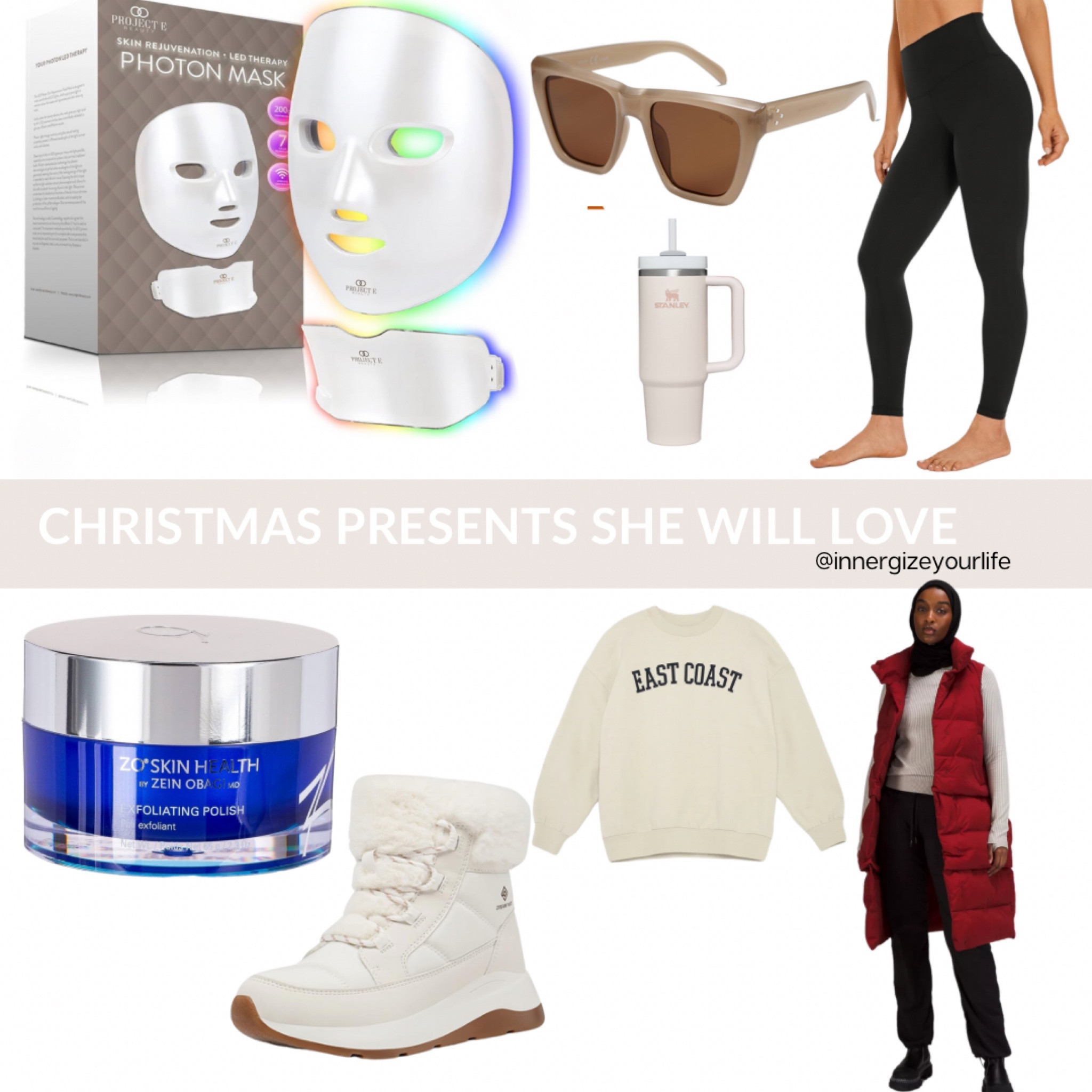 My favourite things right now! 
Sweatshirt- size medium 
Vest- Dise 4 