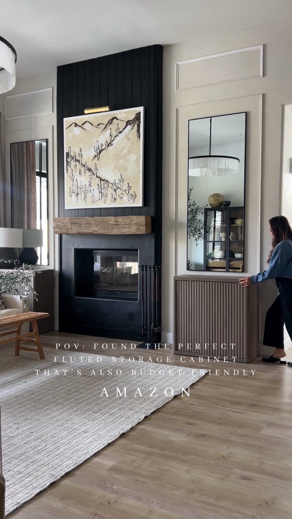 Love this fluted cabinet! Budget friendly too! 

#LTKHome