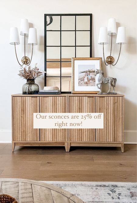 Sconces are on sale! Cabinet is out of stock and will be available again the end of January. 
