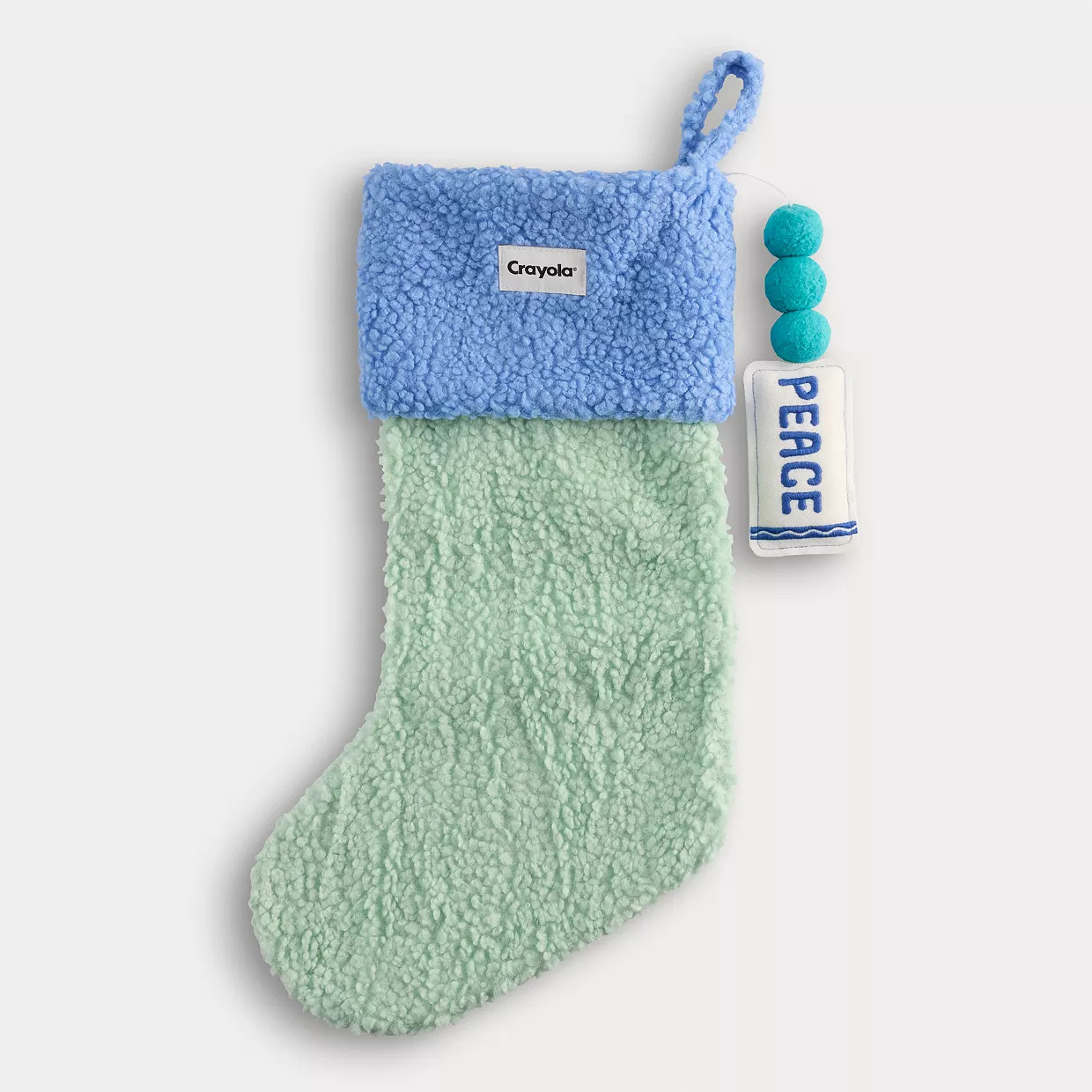 Crayola® X Kohl's Colorblock High Pile Fleece Stocking | Kohl's