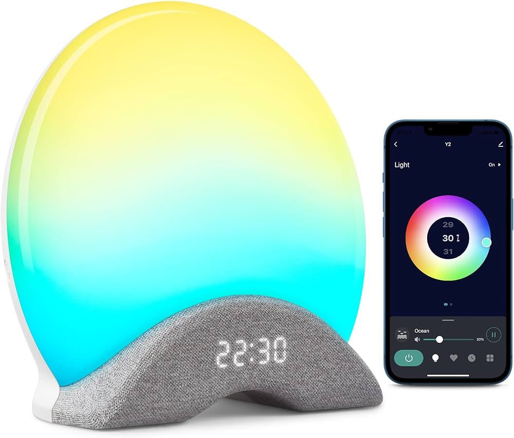 LaView Smart White Noise Machine,App Control Sleep Sound Machine Night Light 25 Relaxing Sounds a... | Amazon (US)