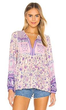 Spell & The Gypsy Collective Portobello Road Blouse in Lavender from Revolve.com | Revolve Clothing (Global)