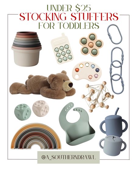 Stocking stuffers for toddlers, under $25 🤍 

Toddler gifts - toddler toys - silicone toys - Amazon gifts - Amazon finds 

#LTKkids #LTKHoliday #LTKGiftGuide