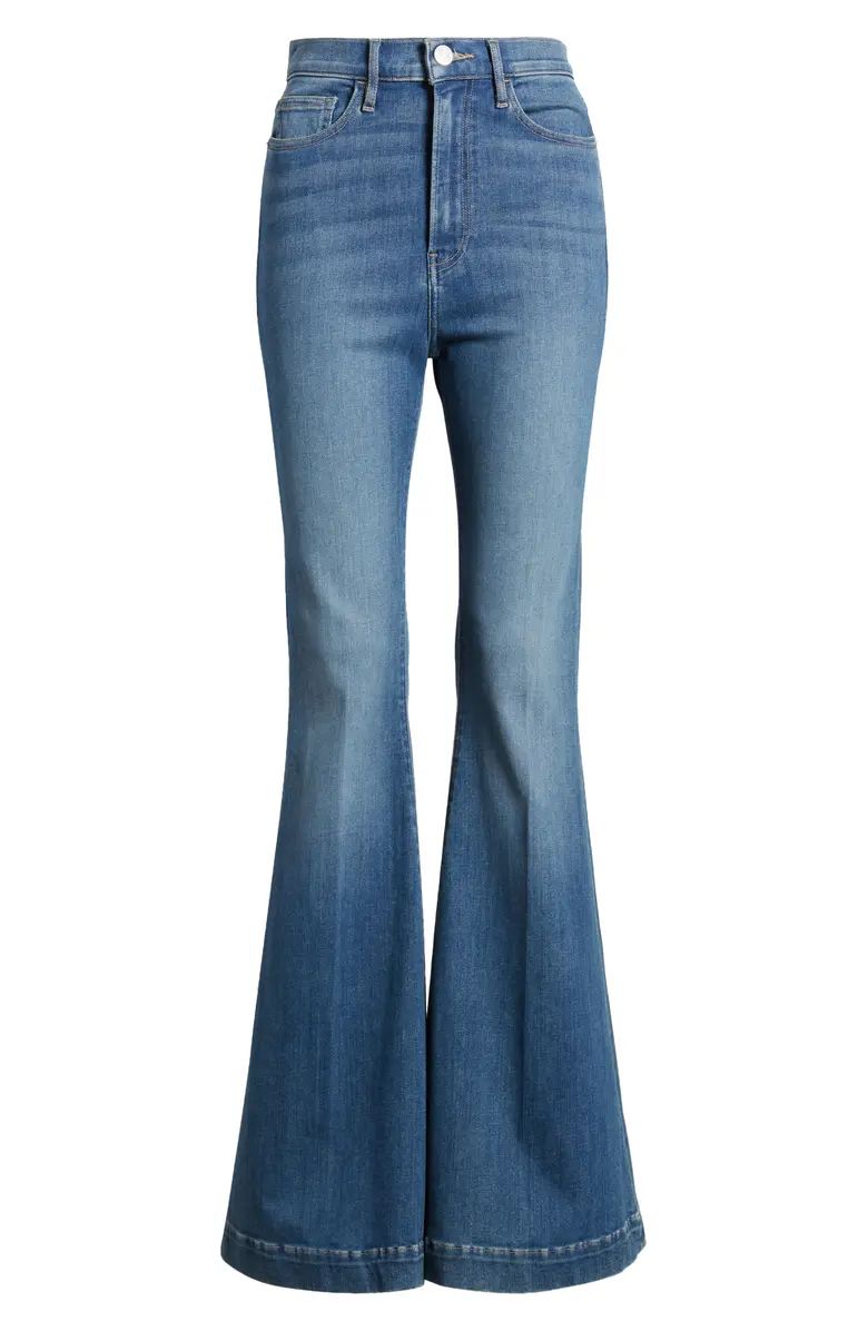 FRAME Le Super Flare High Waist Jeans | Nordstrom | Nordstrom