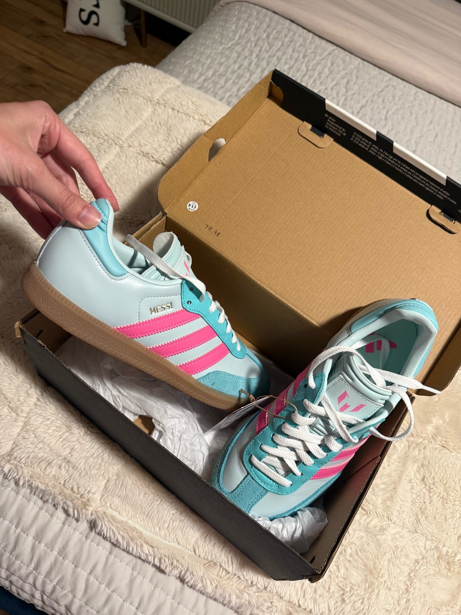 New sneakers from Adidas! These are the Messi edition! I sized down a half size for these!

#LTKActive #LTKMens #LTKootd