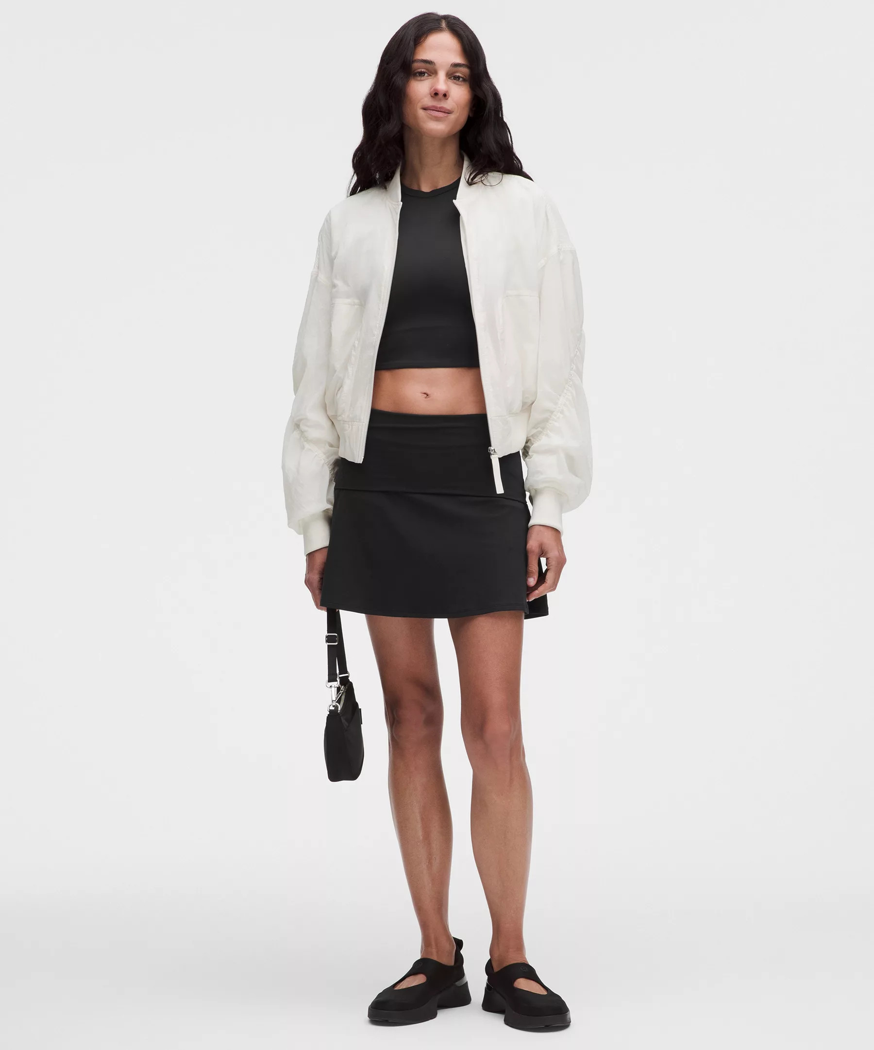 Groove Foldover Mid-Rise Mini Skirt | Women's Skirts | lululemon | Lululemon (US)