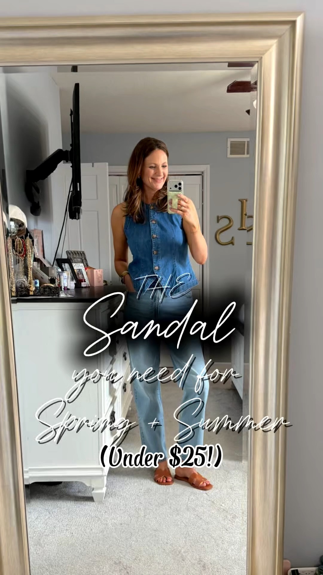 I did it! ✅ I found the ONE sandal to wear for spring and summer! ☀️ These @Fitory sandals are the perfect neutral color to wear with everything; shorts, dresses, skirts, jeans and more! ✨  The slightly elevated heel makes them easy to dress up with a dress, skirt or flowy pants but still casual to wear with jeans and shorts. And at under $25 won’t break the bank. If between sizes size down! 

#LTKshoes

#LTKWorkwear #LTKOver40 #LTKootd