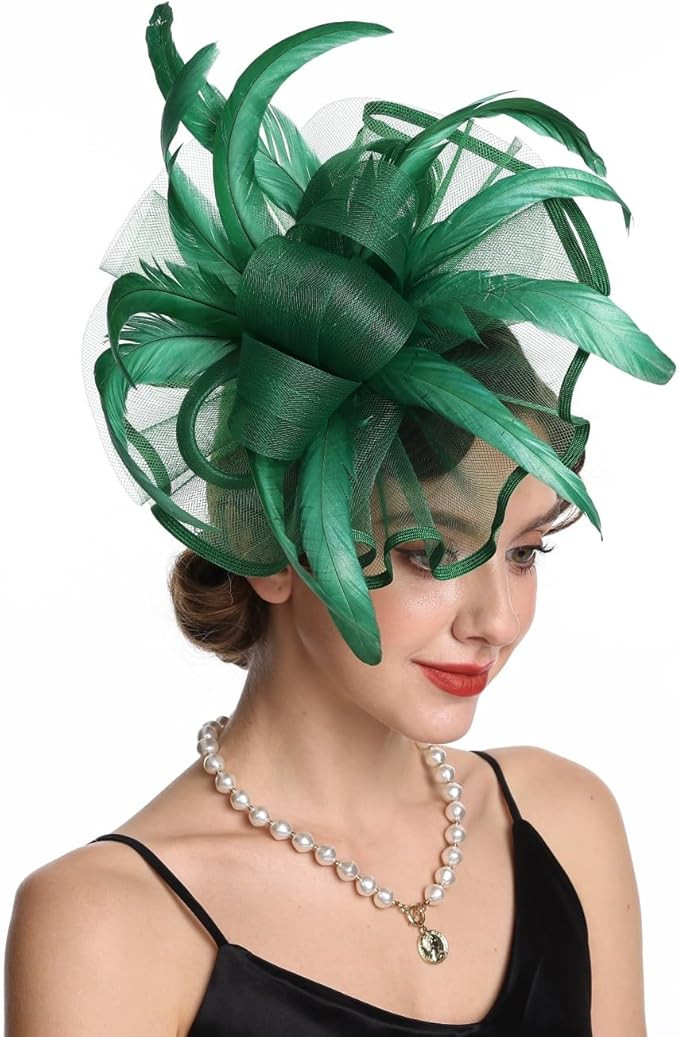 Women Fascinators Hats Flower Fascinators with Headband and Clip Tea Party Headwear for Women and... | Amazon (US)