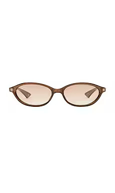 Le Specs Duskfall Sunglasses in Pearl Chocolate & Warm Smoke Grad from Revolve.com | Revolve Clothing (Global)