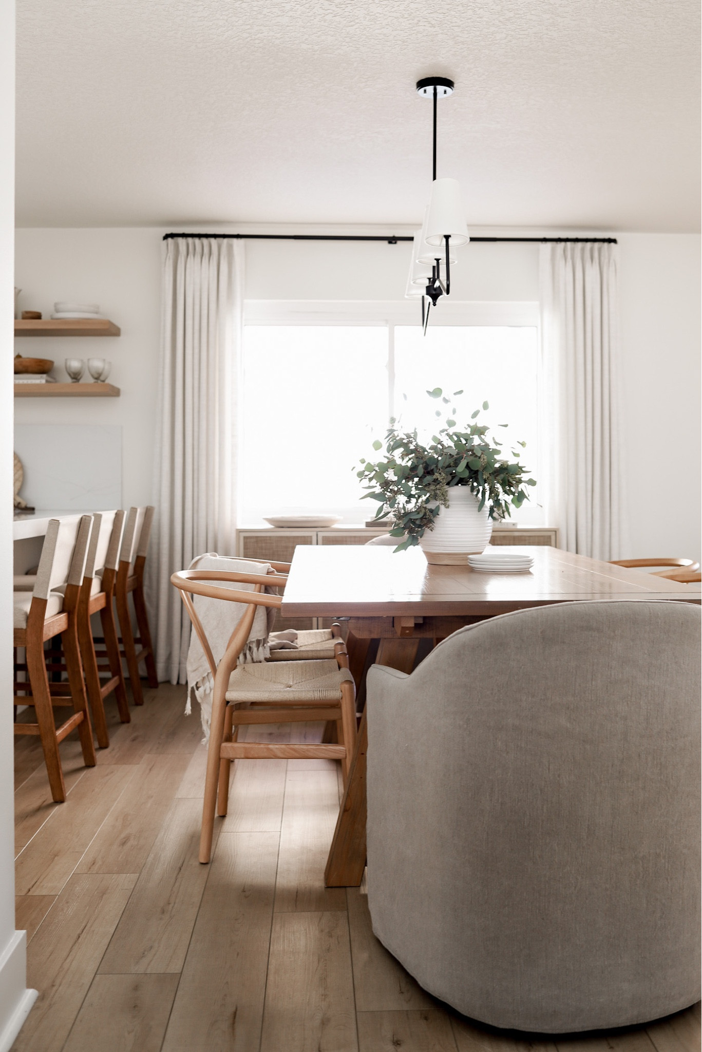 Our dining room decor! The table is the ‘graywash’ option 

#LTKsalealert #LTKSeasonal #LTKhome