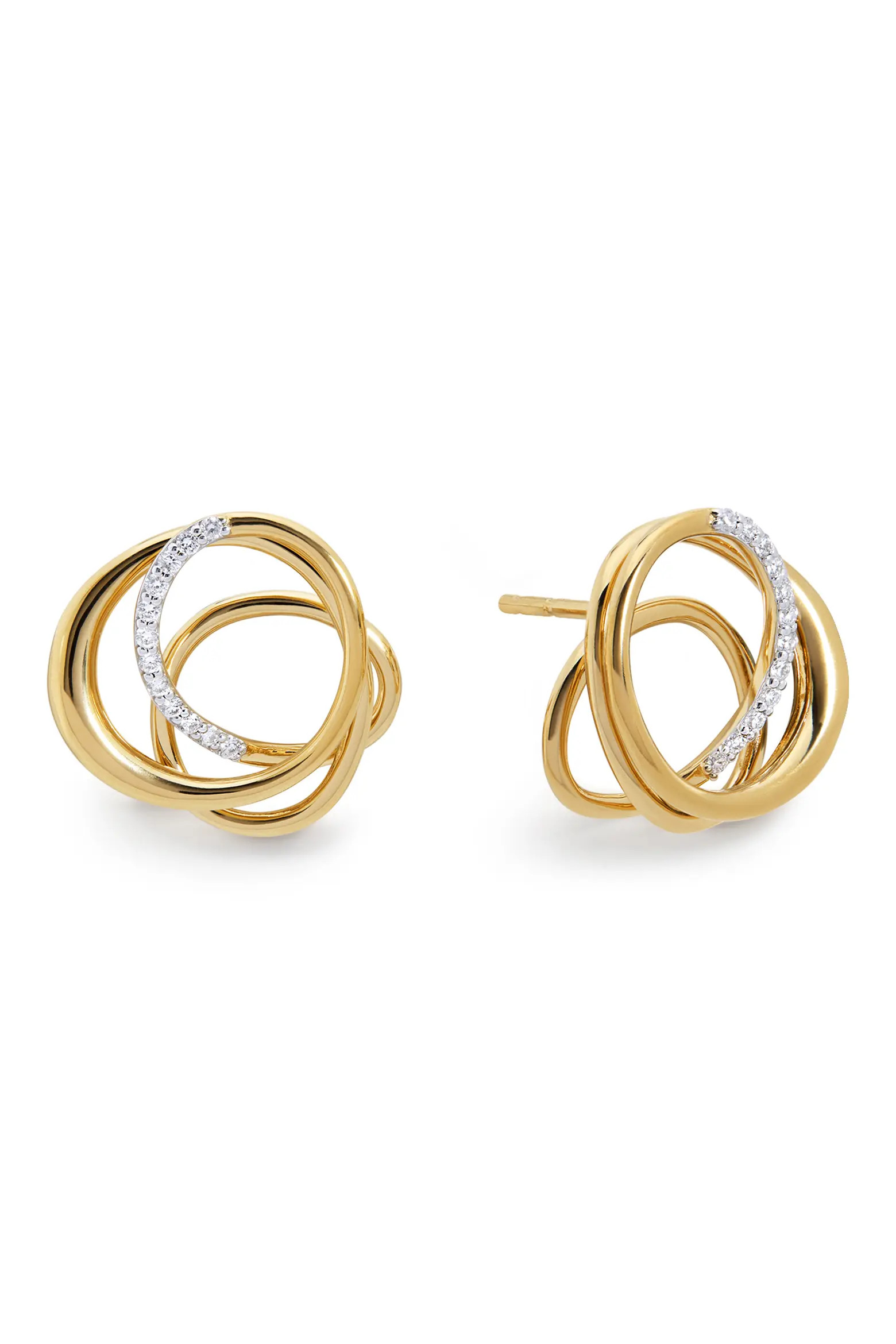 Nura Lab Grown Diamond Pavé Stud Earrings (Women) | Nordstrom | Nordstrom