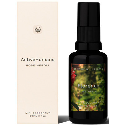 Active Humans Mini Deodorant Rose Neroli | Well.ca
