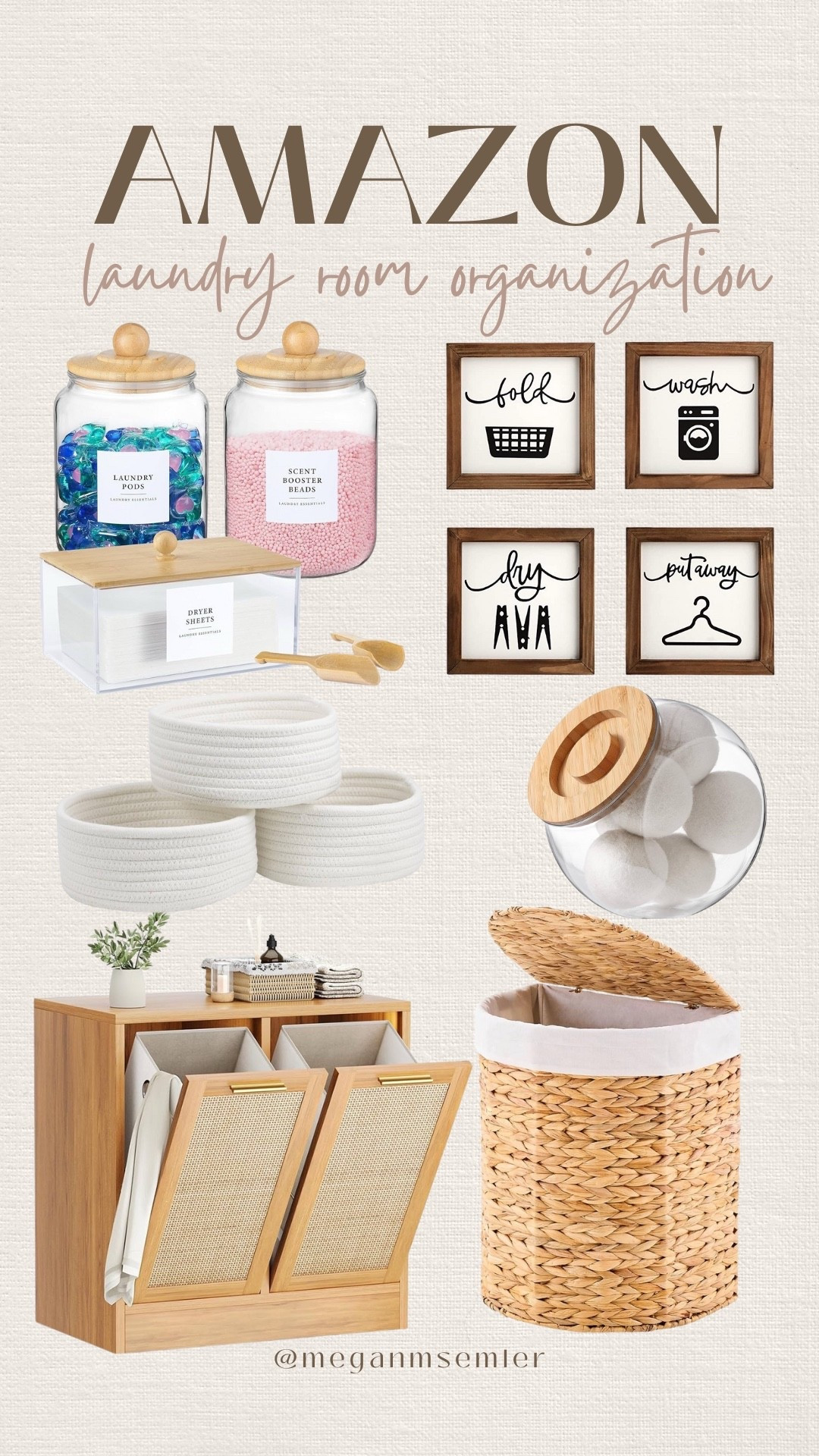 Amazon laundry room organization 

#LTKHome #LTKSeasonal #LTKU