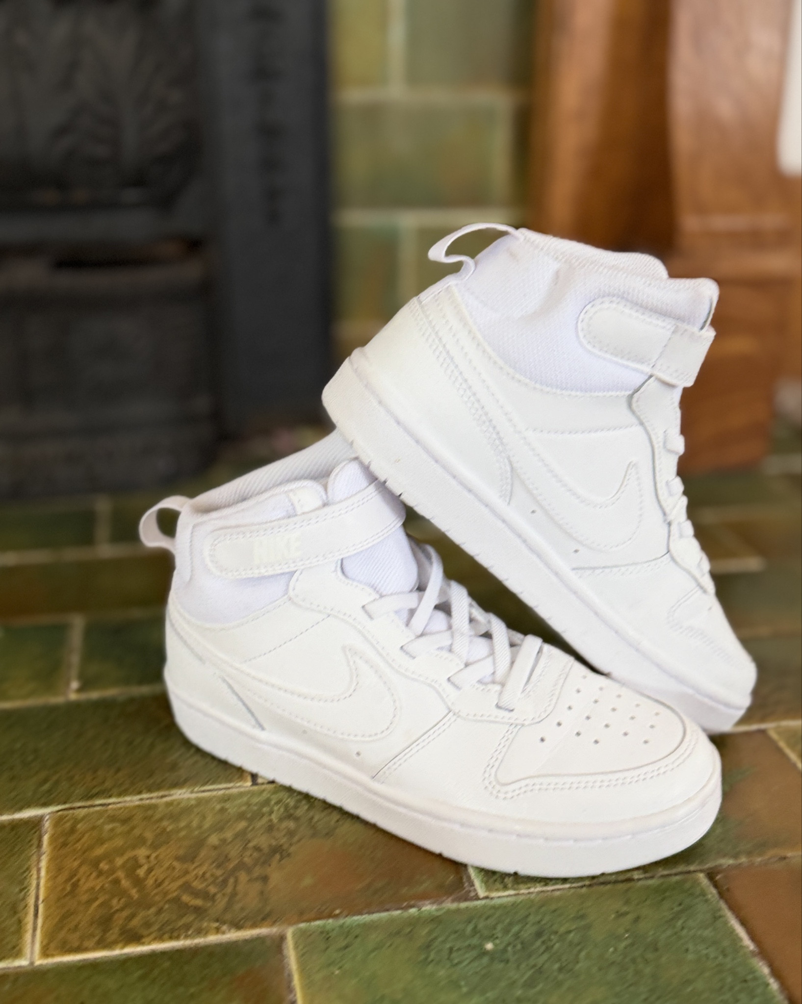 Clean, classic, and kid-approved 🤍 These sneakers are durable, easy to get on/off, and match literally everything — perfect everyday shoes for busy little feet!
 #MomFinds #NikeKids #EverydayStyle

#LTKKids #LTKActive
