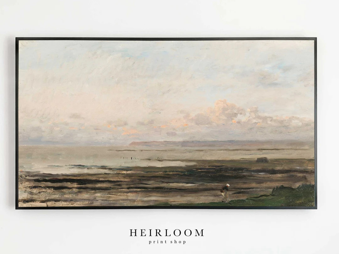 Samsung Frame TV Art | Coastal | DIGITAL Art | Frame TV | Etsy (US)