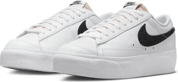 Blazer Low Platform Sneaker | White Sneaker Outfit | Sneakers Womens | Sneakers With Dress | Nordstrom