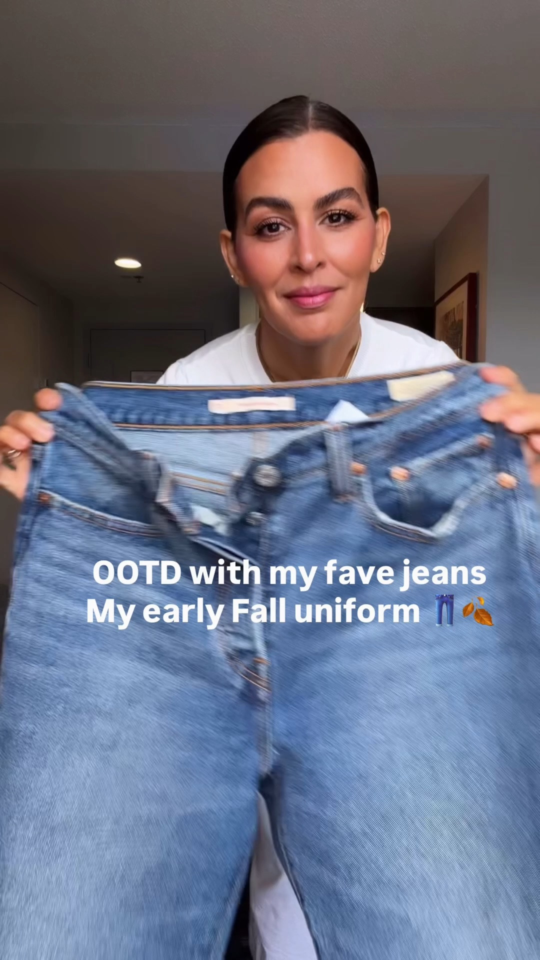 Scroll to shop⬇️ Size M in shirt, 27 in jeans! I’m 5’7” 130 pounds!
Jeans color: Unstoppable Wear - Dark Wash. lipstick is the mvp
@levi @Tuckernuck

#LTKootd #LTKSaleAlert #LTKSeasonal