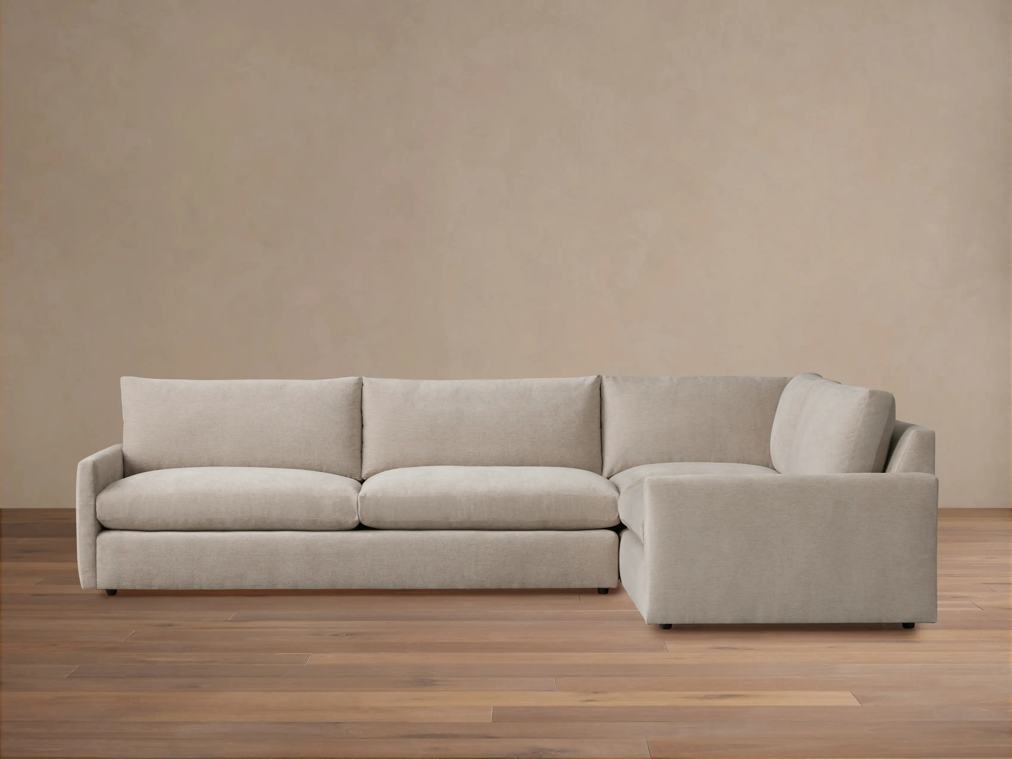 Kipton Slim Arm Two-Piece Sectional | Arhaus