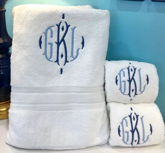 Hand Towel with Monogram | Etsy (US)