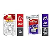 Command Hooks - 16 Indoor Use, and 16 Adjustables Repositionable Clips | Amazon (US)
