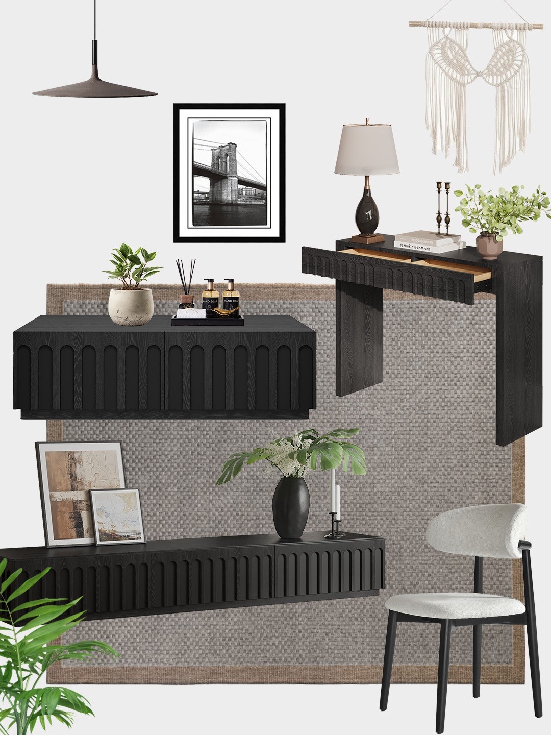Strong lines. Bold contrast. Effortless edge by HERNEST ✨
These architectural pieces are all about modern form meeting everyday function—because your space should work hard and look incredible doing it.

#LTKHome