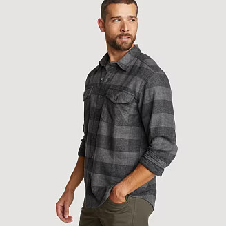 Men's EB Hemplify Flannel Shirt | Eddie Bauer, LLC
