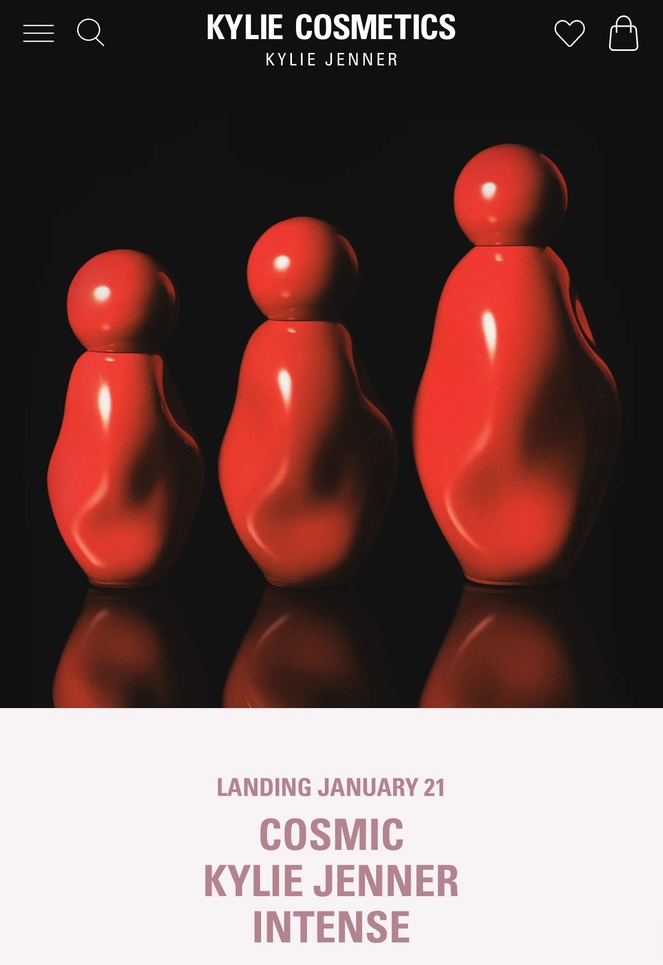 Don’t forget to grab the new Cosmic. Like the original but more Vanilla! Perfect valentine gift for yourself. Shop the scent on the Kylie Cosmetics site, and ENGRAVE YOUR BOTTLE 

#LTKselfcare #LTKValentine #LTKBeauty