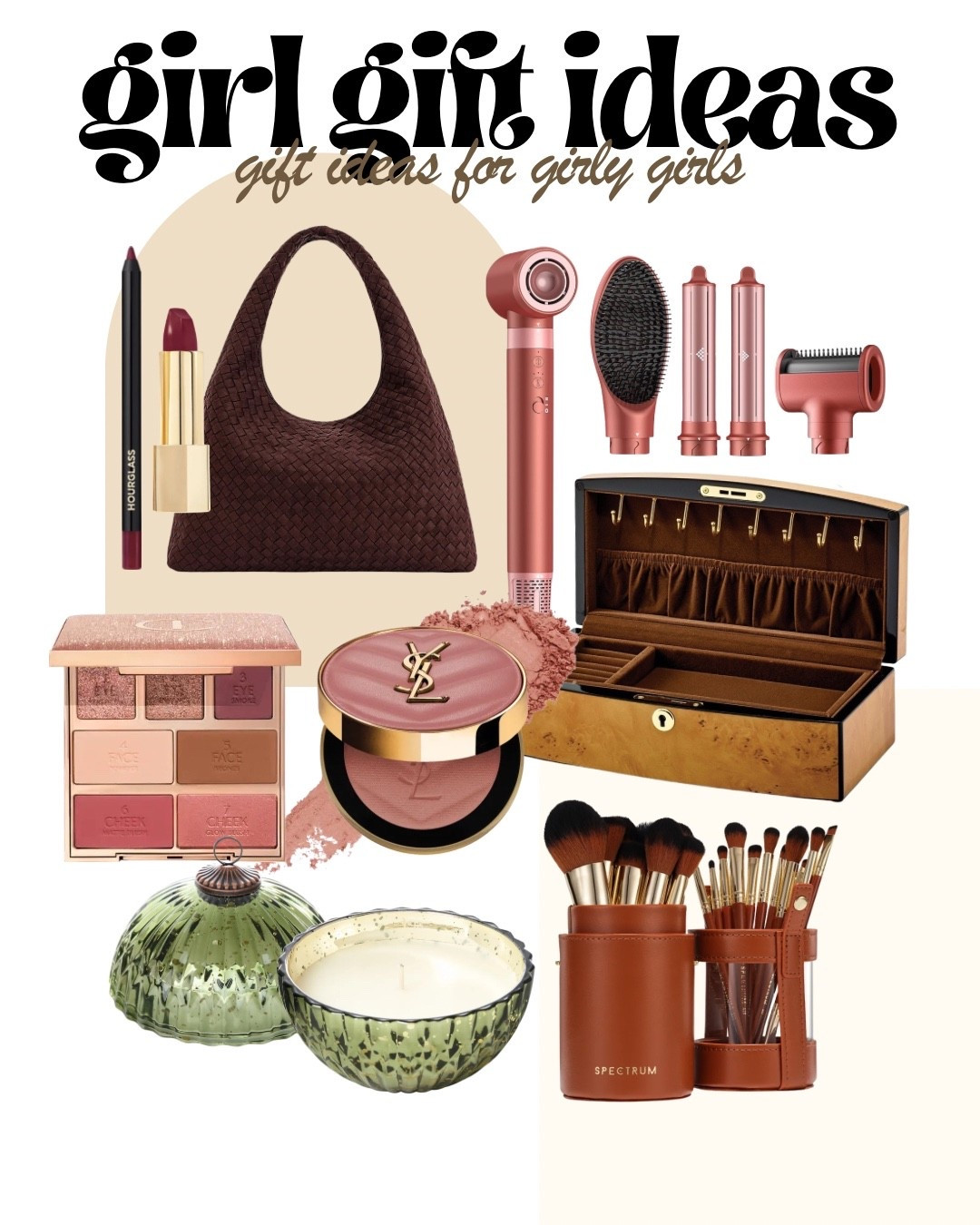 🎀✨ GIRL GIFT IDEAS – for the girly girls in your life! ✨🎀

If you’re shopping for someone who loves all things pretty, feminine, and luxe, this roundup is filled with can’t-miss gift ideas she’ll obsess over! From viral beauty tools to dreamy makeup must-haves, designer-inspired accessories, and gorgeous home touches — these picks are guaranteed to make her feel spoiled. 💕

Perfect for:
💄 beauty lovers
👜 accessory queens
🏡 aesthetic homegirls
🎁 and anyone who deserves something extra special

Tap to shop and check off your holiday gifting list early! 🎁✨

#GiftGuide #GirlGiftIdeas #GirlyGifts #HolidayGiftGuide #GiftsForHer #LTKGiftGuide #LTKBeauty #LTKHoliday #BeautyGifts #MakeupLovers #HairTool #SelfCareGifts #AestheticGifts #LTKFinds #AmazonFinds #GiftIdeasForHer #ViralProducts #HolidayShopping

#LTKGiftGuide #LTKHoliday #LTKCyberWeek