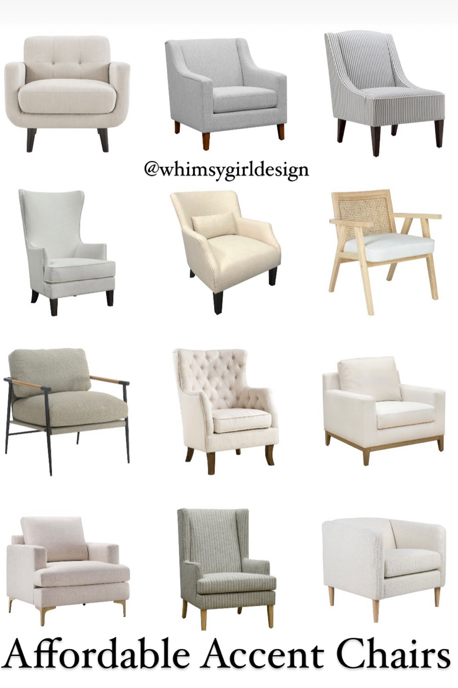 Accent chairs in all styles at affordable prices! 

#LTKFind #LTKhome #LTKSale