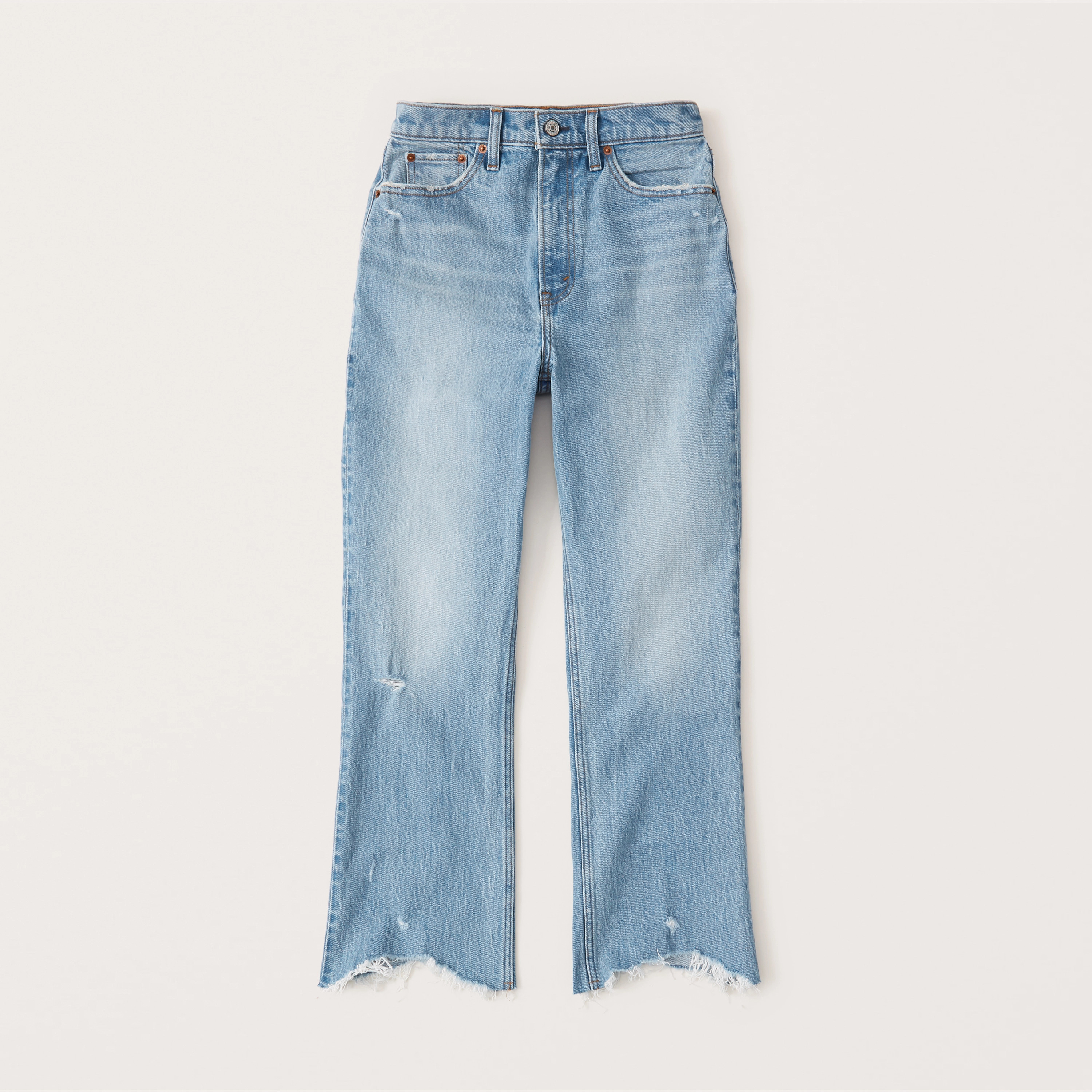 Ultra High Rise Kick Flare Jeans | Abercrombie & Fitch (US)