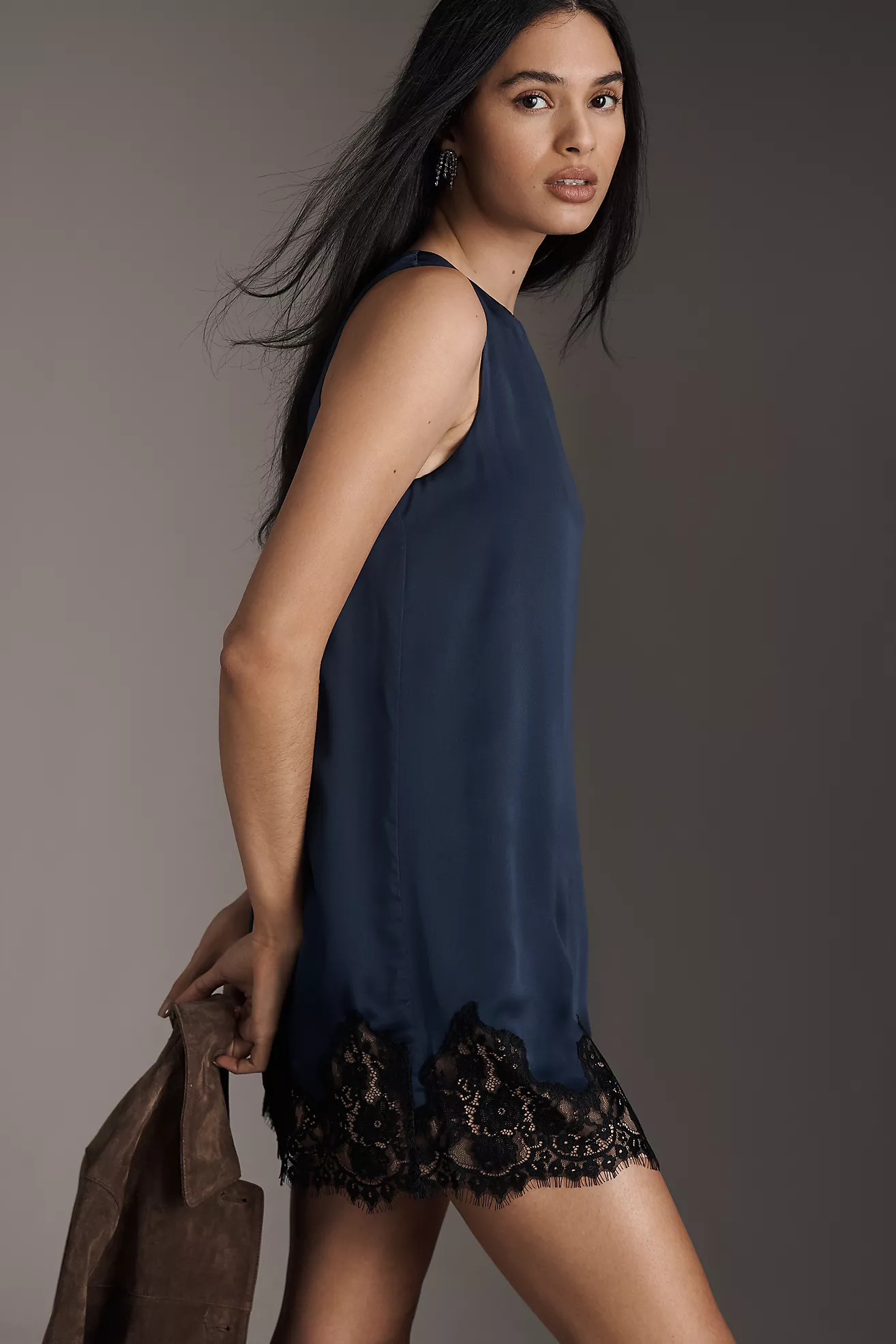 Reformation Jessalyn Sleeveless Silk Mini Dress | Anthropologie (US)