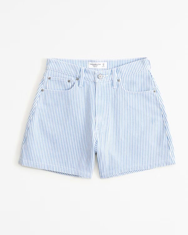 Curve Love High Rise Dad Short | Abercrombie & Fitch (US)