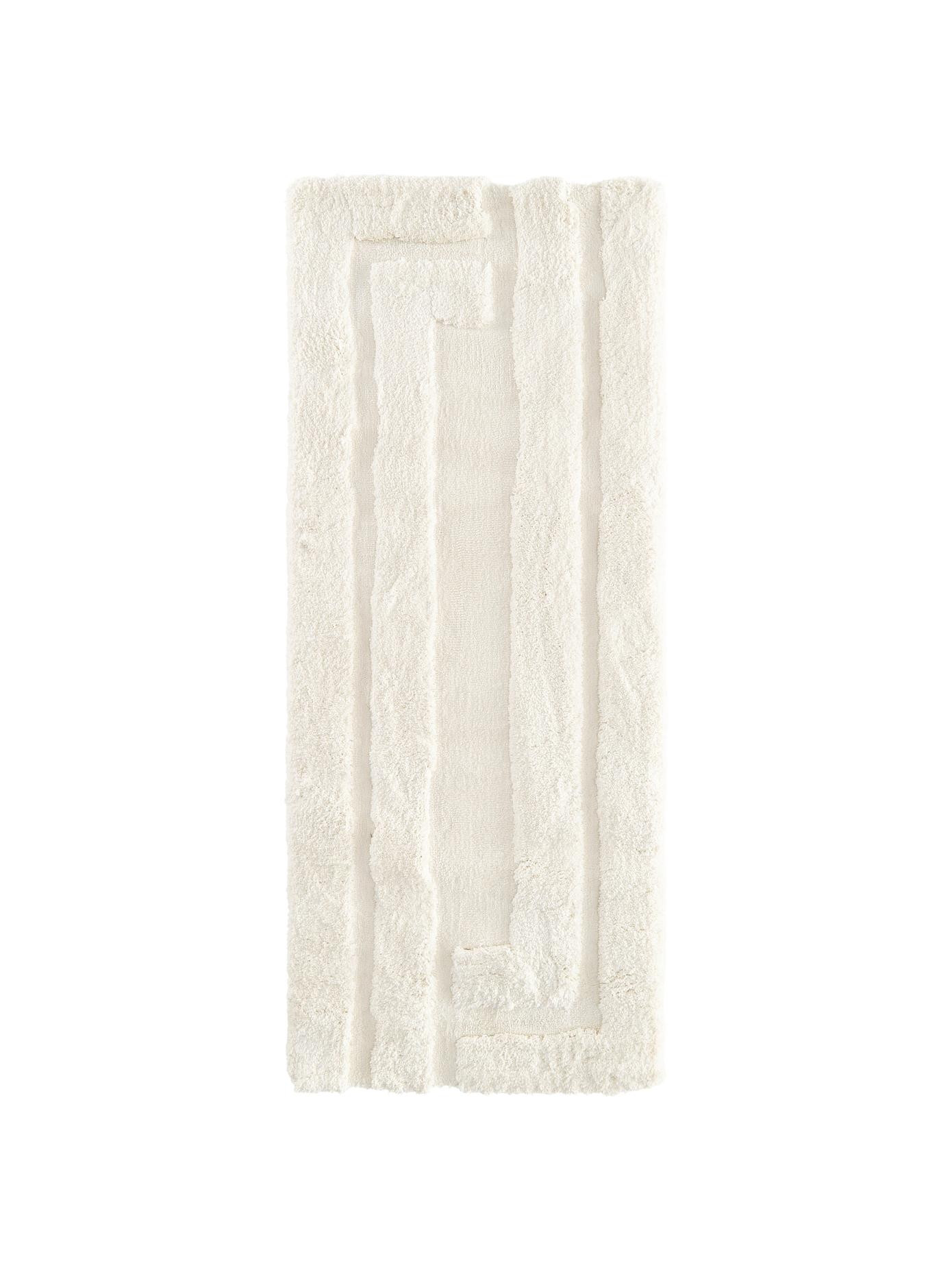 Flauschiger Hochflor-Läufer Genève mit erhabener Hoch-Tief-Struktur | WestwingNow EU