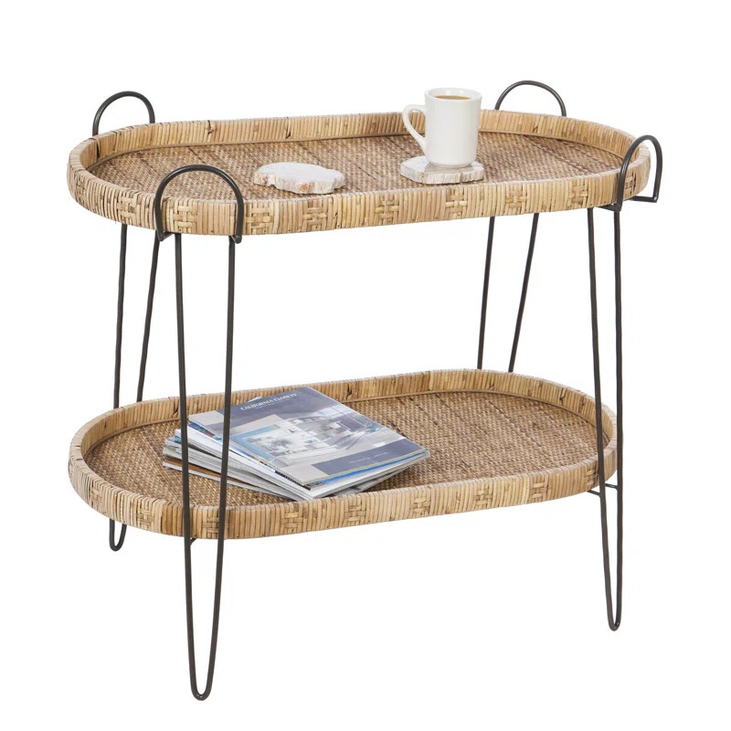 Antonio Tray Top End Table with Storage | Wayfair North America