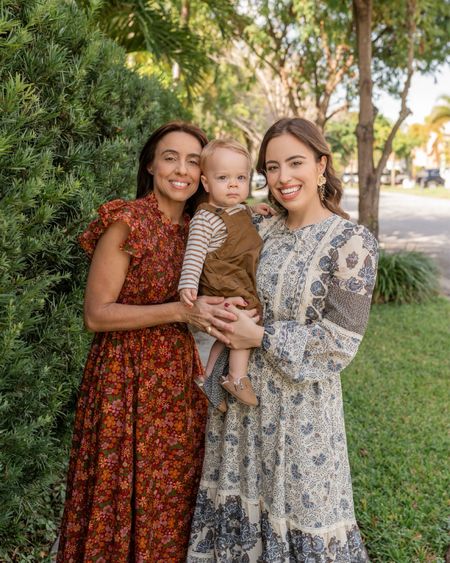 Thanksgiving outfits! My mom’s floral dress and my midi dress are both on sale today. Also linked my baby’s bubble romper and adorable shoes



#LTKunder100 #LTKsalealert #LTKHoliday