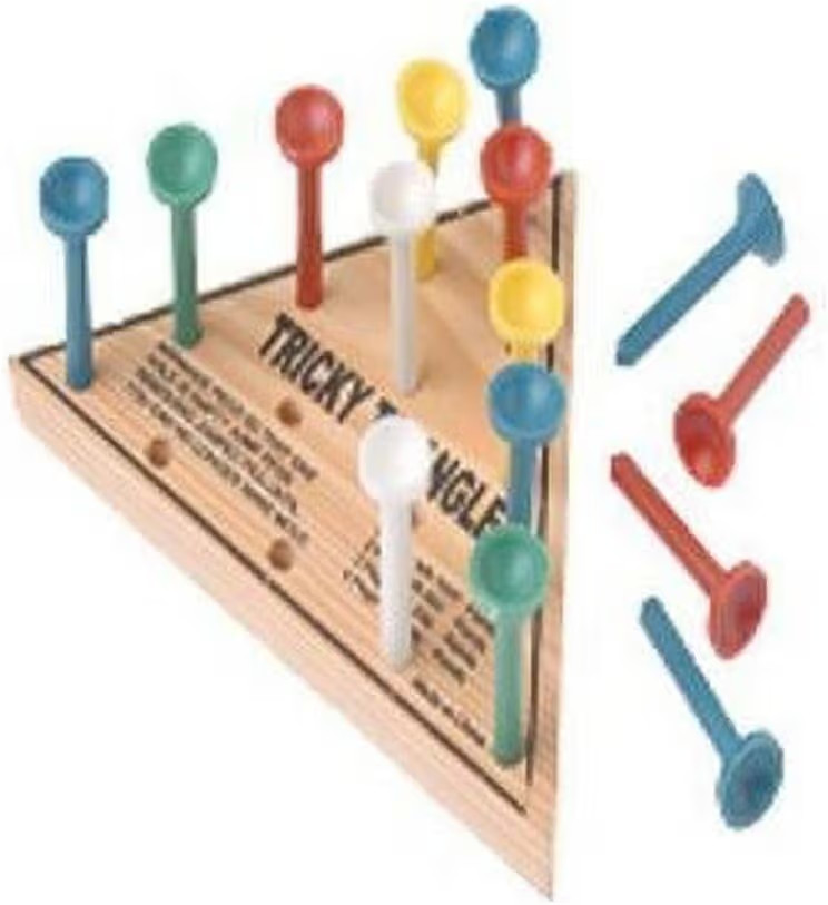 U.S. Toy Tricky Triangle Game - Travel Games, Assorted, MU845 | Amazon (US)