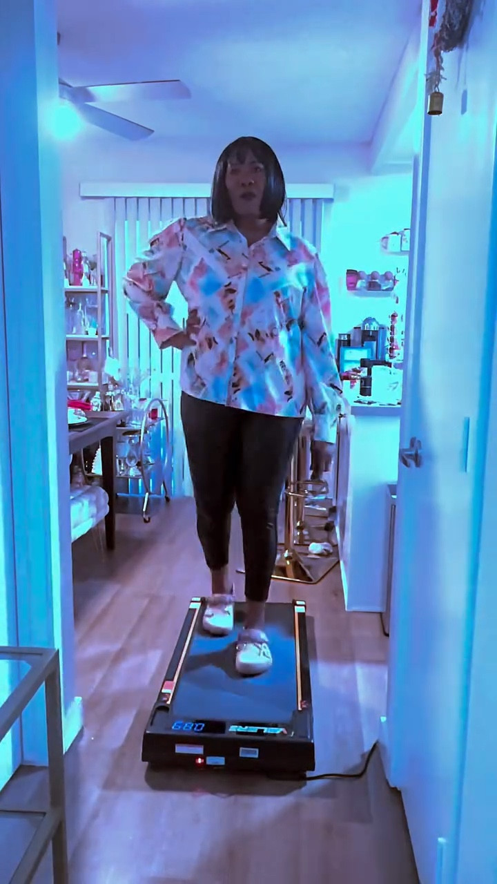 Obsessed with this walking pad, now I can incorporate standing and walking with my veridesk! 

Comment FIT and if will send you the link to shop! 

#walkingpad #relatable #fit #healthylifestyle #50plus #giftideas #ltkholiday #cornerofmyhome #1111