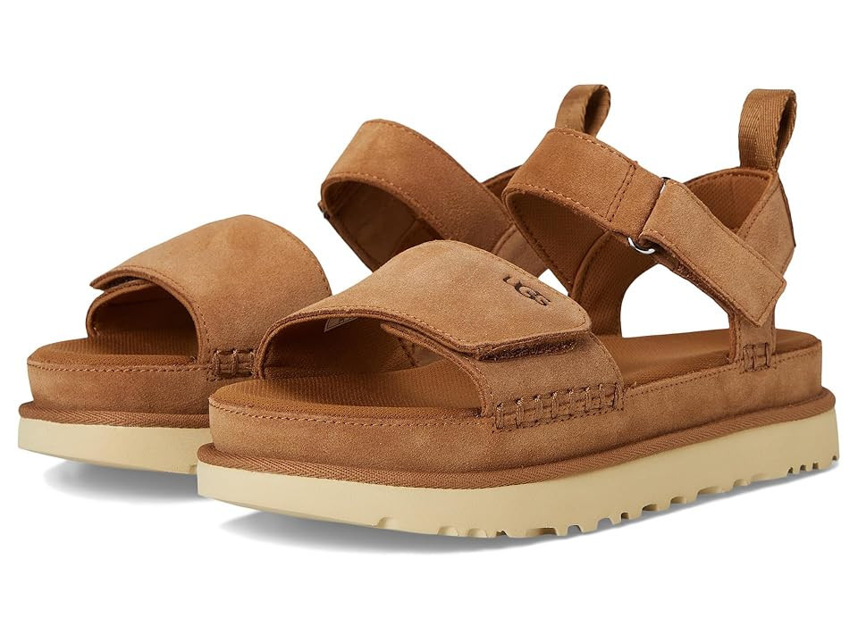 UGG Goldenstar Women's Shoes Chestnut : 7.5 B - Medium, Suede | Zappos