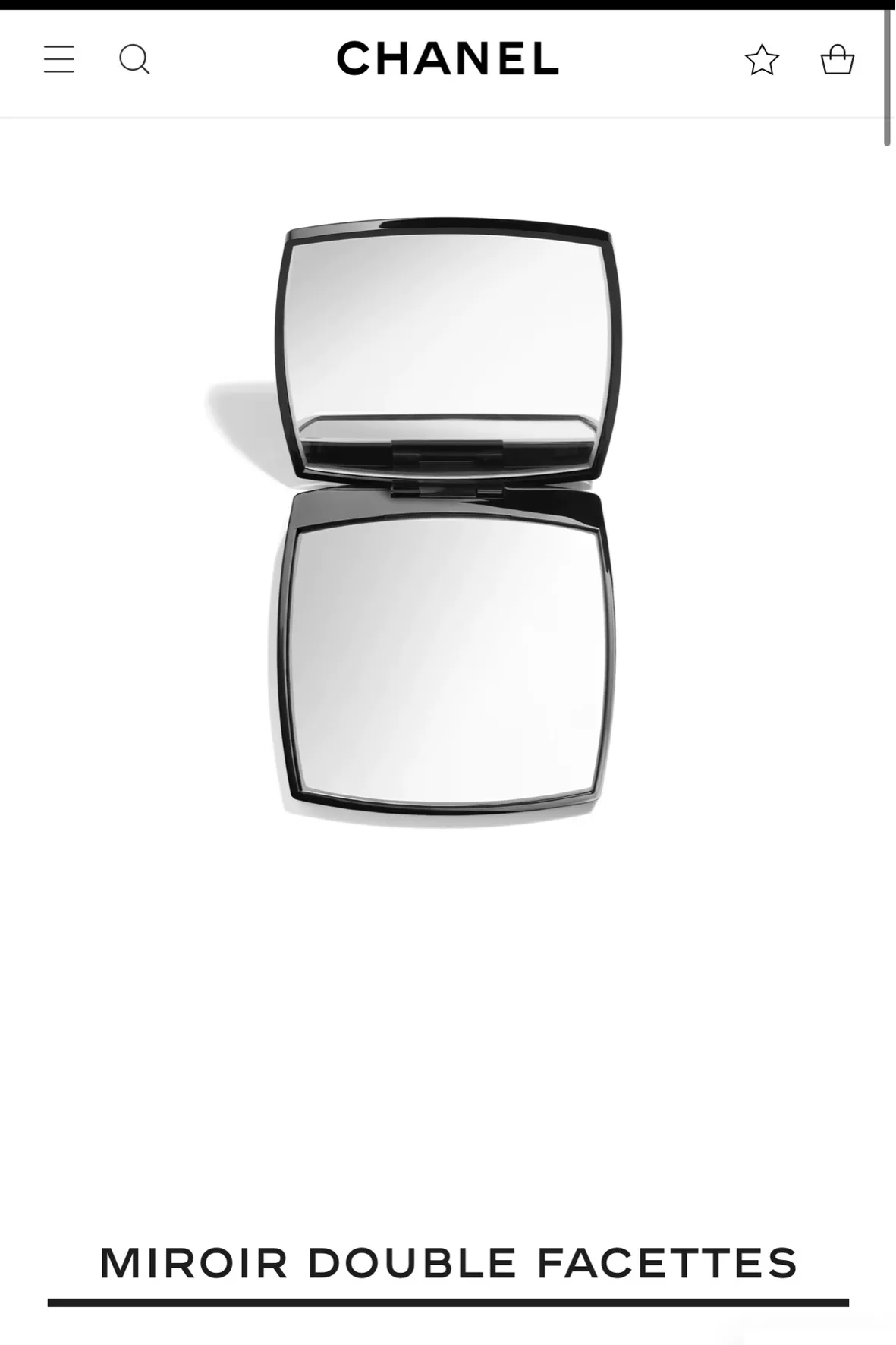 Chanel - Miroir Double Facettes Mirror Duo