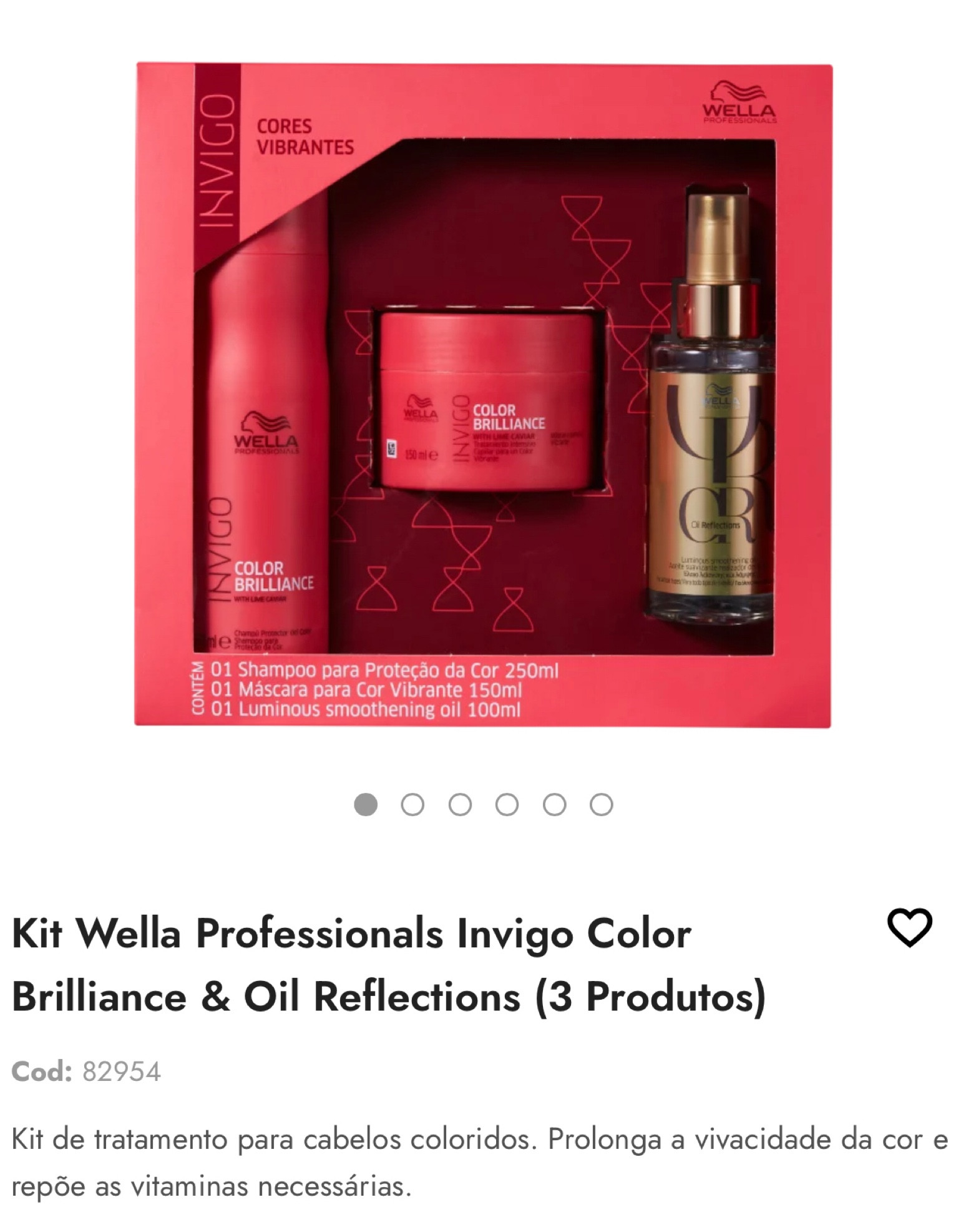 Pensa em um produto maravilhoso para manter a cor do loiro, selar as cutículas e repor os nutrientes aos fios ..

Sim, estamos falando da Linha Invigo Color Brilhance, uma das melhores linha da wella para você manter a saúde de seus fios coloridos e dar um  toque sedoso..

#LTKFind #LTKSale #LTKbeauty