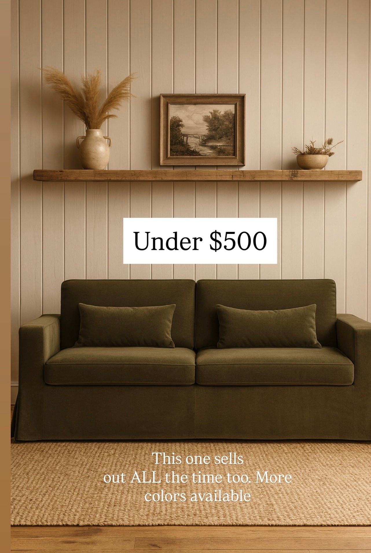 Love this sofa it’s always selling out and it’s under $500 right now Green Velvet sofa. There’s also more colors available. Some of them are sold out, but if you need a sofa for a playroom or something that you don’t want to spend a lot of money on this is yours 

#LTKSaleAlert #LTKHome #LTKGiftGuide