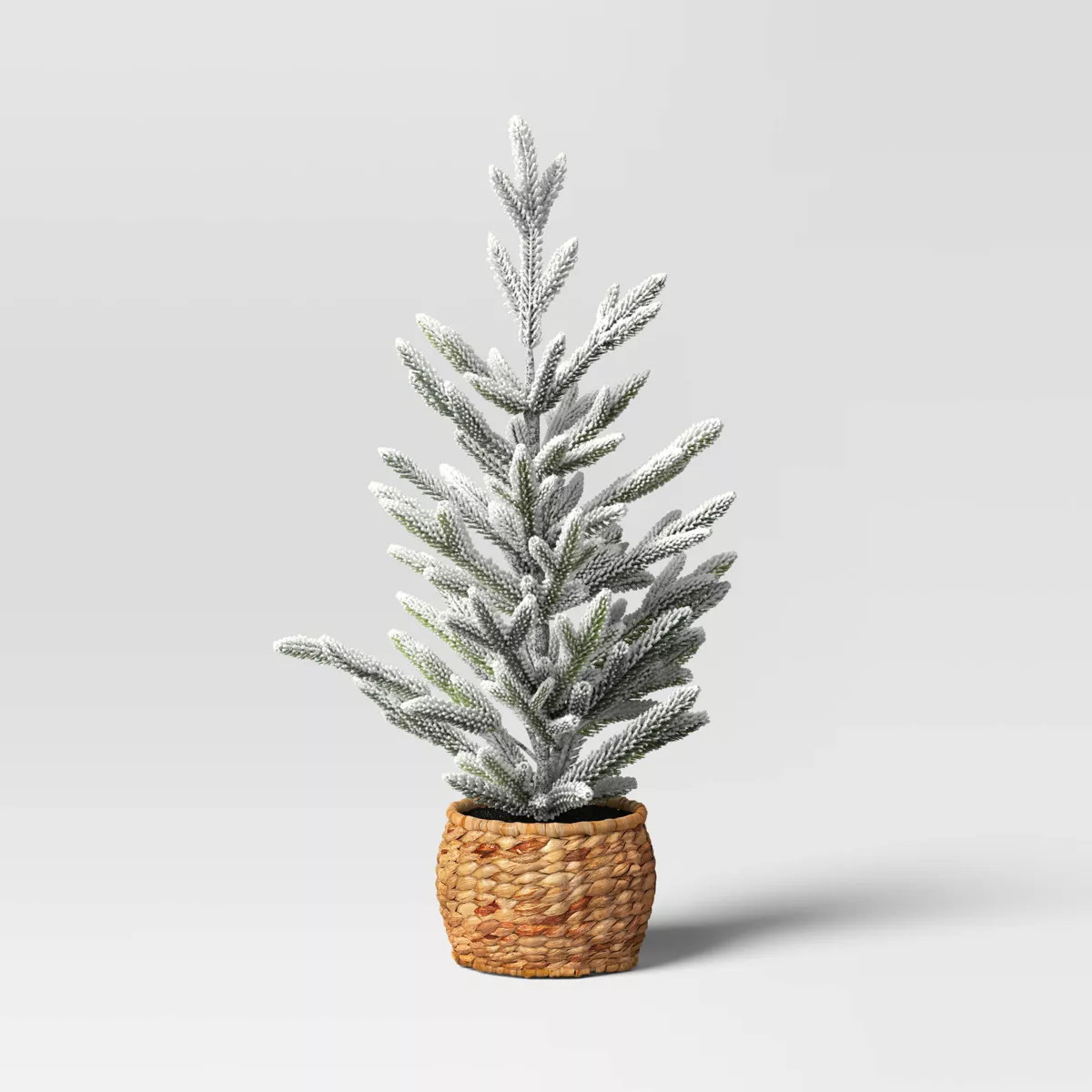 Christmas Large Heavy Flocked Tree Green - Threshold™ | Target