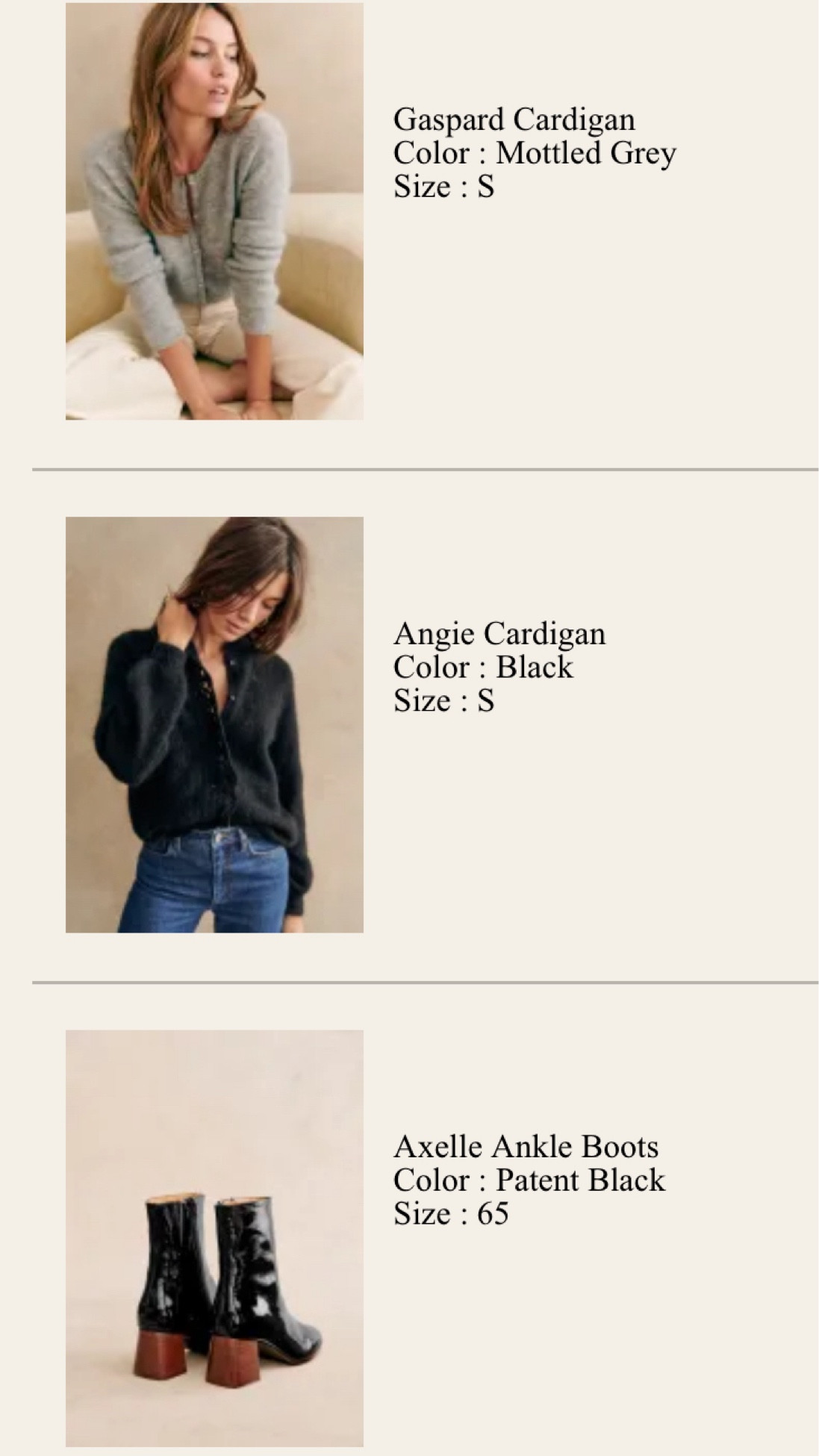Fall staples from @sezane 

#LTKFallSale #LTKSeasonal