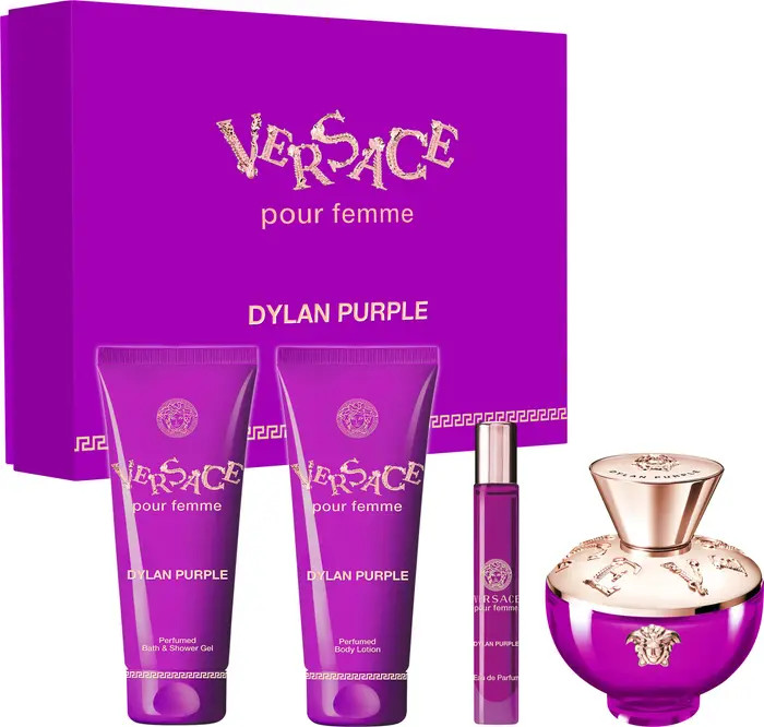 Versace Dylan Purple 4-Piece Fragrance Gift Set $205 Value | Nordstrom | Nordstrom