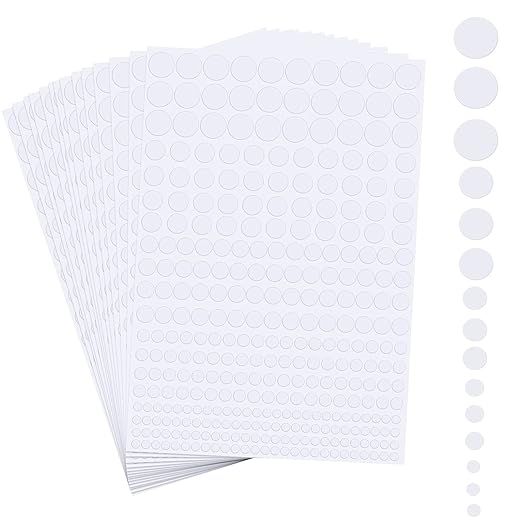 3984 Pieces Adhesive Foam Dots 3D Dots Pop Foam Dots Round Foam Tapes Dual-Adhesive Foam Mounts f... | Amazon (US)